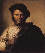 Salvator Rosa A Man oil